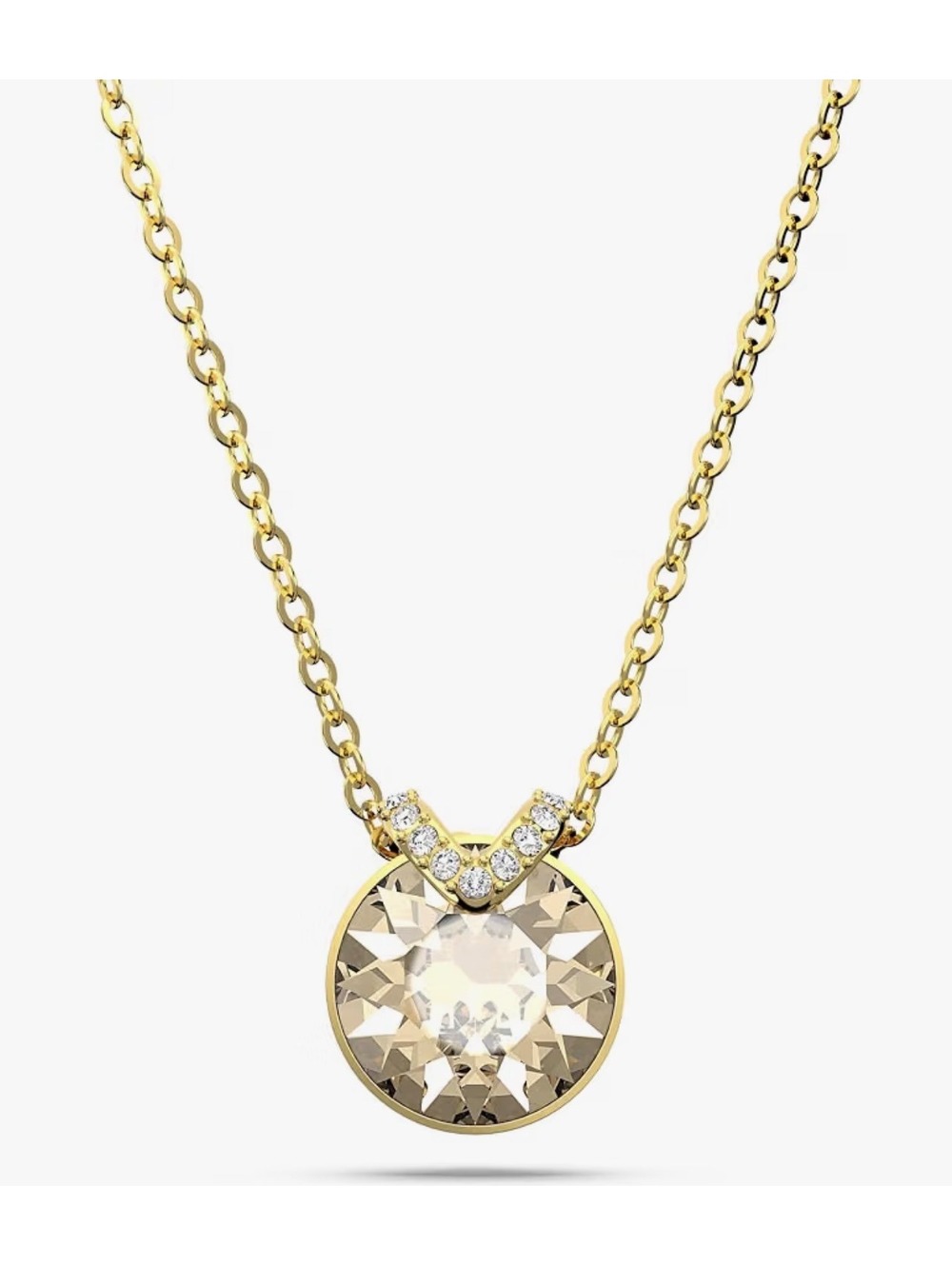 Swarovski Birthstone Pendant Necklace Collection, Square-Cut , Rhodium Finish